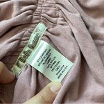 Draped Tie Skirt floral applique mini womens Pink (one size) swim festival boho Size undefined Photo 1