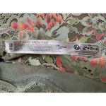 Free People  Lace Bralette‎ Floral Sz Medium Colorful Lightweight Sexy Loungewear Photo 6