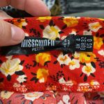 Missguided Casual Floral Mini Printed Belted Dress Size 0 Petite Photo 9