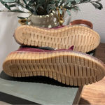 Spring Step 42 Nespea Ankle Comfort Wedge Booties Burgundy Leather Western NIB Photo 4