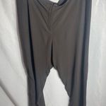 Eileen Fisher  Black Wide-Leg Pull-On Pants Size XL Organic Cotton Knit Photo 0