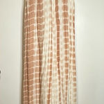 Flying Tomato  Embroidered Bodice With Tan Tie‎ Dye Body Maxi Dress Size Small Photo 0