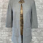 Roz & Ali  Grey Long Open Blazer/coat Photo 0