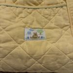 Jacadi Quilted Baby Diaper Bag Yellow Tote French Boutique Retro Style Photo 1