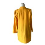 Sharagano NWT  Long Sleeve  Double Breated Coat Dress In Apricot Photo 9