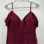 Birdy Grey  Devin Convertible Chiffon Bridesmaid Dress in Cabernet Sz‎ S NEW Photo 2