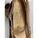 Seychelles Women's 7M Green Brown Just The Beginning Suede Cap Toe Shoes Flats Photo 9