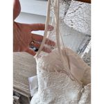 NWT Theia White Lace Mini Dress Style 890029 Size 4 Photo 5
