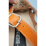 Bernie Mev  Women's Orange Sandal Size 37EU / 6.5 US Slip ons flats Photo 12