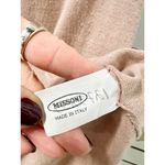 Missoni  Cashmere Blend Sleeveless Scoop Neck Cami Tank Top Beige Women's 40 / 6 Photo 2