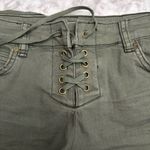 Billabong Green Distressed Jean Shorts NWOT Photo 11