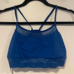 Victoria's Secret Blue mesh Victoria sport strappy‎ sports bra Photo 0