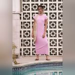 Free People NWT Essential Slim Midi Color: Pastel lavander Size Small Photo 2