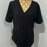 Jaanuu  Women's Black Scrub Top Size XL Photo 0