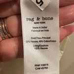 Rag and Bone  CALISTA LONG SLEEVE LIGHT DOVE MINI DRESS M Photo 8