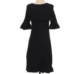 Ann Taylor  Sweater dress with ruffle top, flare sleeves and flounce hem sz small Photo 50