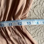 Ale By Alessandra Livia Womens Long Sleeve Romper Tassel V Neck Latte Cream Size Photo 12