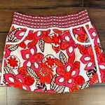 Athleta Floral Print Pink & Orange Board Skirt - Size XS Photo 0