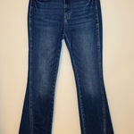 KanCan Brooklyn High Rise Bootcut Jeans Size 7/27 Raw Hem Dark Wash KC5224D Blue Photo 0