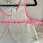 Yumi Kim •NWT•White Silk Tank Top with Pink Trim•Sz S Photo 6