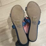 Draper James NEW  Braided Ellie Blue Denim Slip On Sandals Size 7 Photo 4