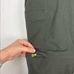 REI Hiking Pants Women’s Size 10 Green Convertible Outdoor Active Belted Pockets Photo 3