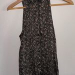 Elan Black Paisley Women's Top Photo 3