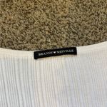 Brandy Melville  White Long Sleeve Photo 1