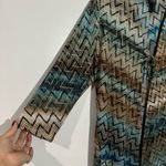 New  Travelers Mirrored‎ Chevron Tie-Front Duster Size Medium Chico's 1 Photo 12