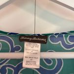 Tommy Bahama  green sheer geometric print coverup size small Photo 2