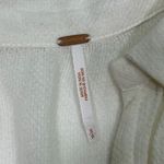 Free People Oversized Soft Burlap like casual long sleeve Collared Shirt Women S Photo 5