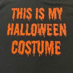 Funny This is my Halloween costume tee Black Size M Photo 2