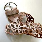 Abercrombie & Fitch  Genuine Leather Belt Cutouts Small Photo 0