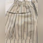 Free People NWT  Effie Striped Shorts in Ivory, size Large Photo 12