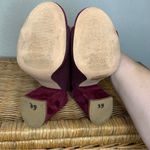 Steve Madden Fair Burgundy Sock Bootie Heels Size 6.5 Photo 8