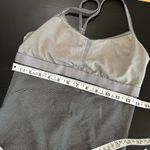 Lululemon Power Y Tank with Built In Bra Size 6 Stripes Photo 6