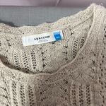 Anthropologie Sparrow cream short sleeve wool linen blend tunic dress Photo 10