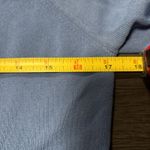 Joseph A  Women's Vintage 3/4Sleeve Blue Stretch Blouse Ribbon Accent Size Medium Photo 4