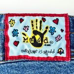 Mudd Y2K Lace-Up Denim Jeans Photo 6