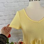 Boutique NEW Waffle Knit Peplum Photo 1