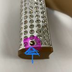 Steve Madden New Steve‎ Madden Size 10 Lasher Silver Rhinestone Platform Heels - Flaw* Photo 6