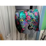 Panties paisley floral vintage 1980s teal purple pink Blue Photo 1