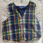 Vintage Willow Ridge Button Down Sweater Vest Size XL Navy Blue Academia‎ Preppy Photo 0