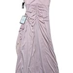 XScape Blush Lace Short Sleeve Embellished Formal Gown | U.S. Woman’s 10 Photo 2