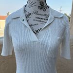 STAUD Cecily open-back cable-knit cotton-blend maxi dress size S small Photo 5