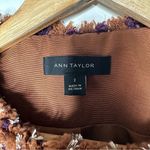 Ann Taylor Cropped Fringe Tweed Blazer Size 2 Photo 6