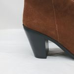 Jeffrey Campbell Kamet 2 Women's Suede Boots Size 11 Brown Square Toe Western Photo 5