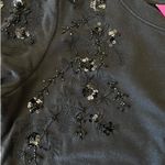 Lilly Pulitzer Bartlett Embellished Sweatshirt Dress Onyx Black Small Photo 10