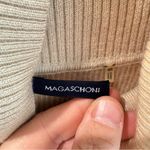 Magaschoni Magashoni Silk Cashmere Blend Sleeveless Babydoll Turtleneck Sweater Small Photo 1