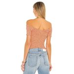 BB Dakota NWT Steve Madden On the Level Smocked Top size Large Photo 2